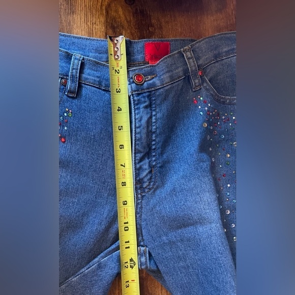 V Cristina rainbow ‘Diamond’ jeans - Picture 2 of 6